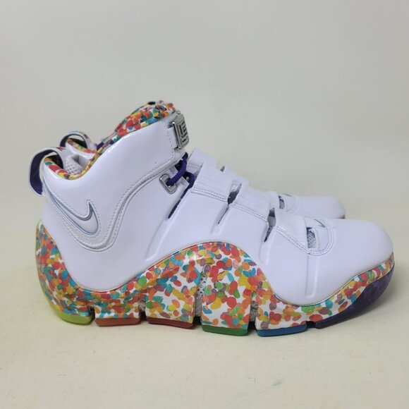 Nike Zoom LeBron 4 2024 Fruity Pebbles Men\'s Size 10 DQ9310-100 main image 6